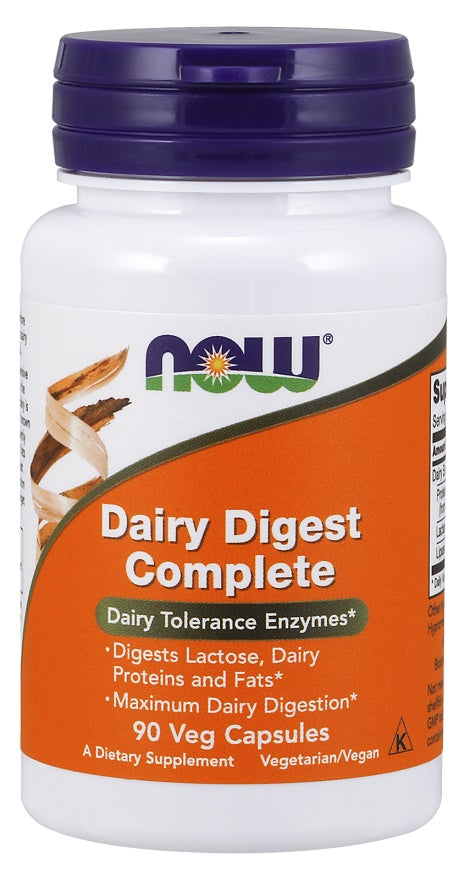 Now Foods Dairy Digest Complete, 90 vCapsules