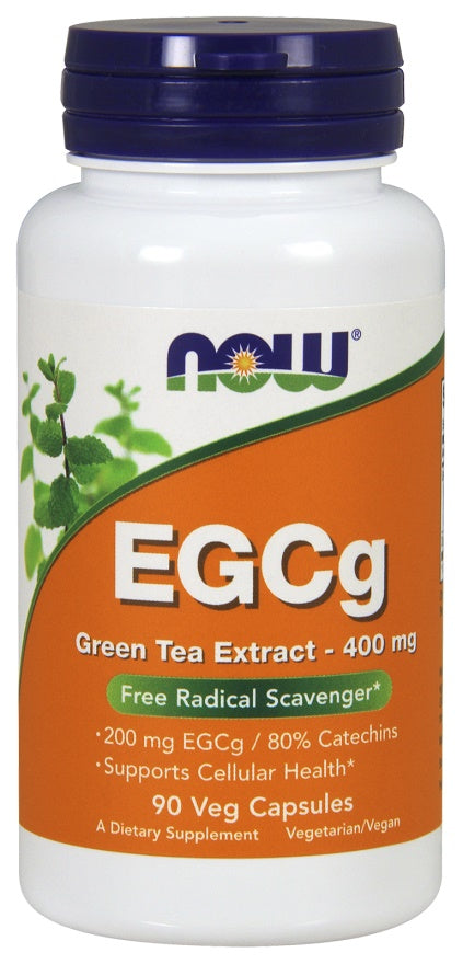 Now Foods EGCg Green Tea Extract 400mg, 90 vCapsules