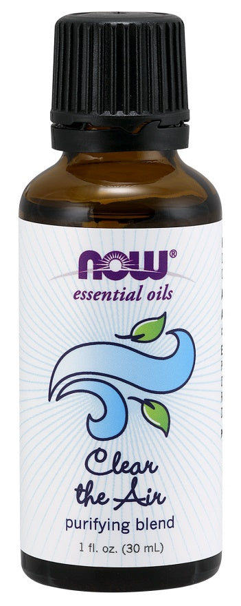 Now Foods Essential Oil Clear the Air Oil Blend, 30 ml.