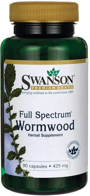Swanson Full Spectrum Wormwood 425mg, 90 Capsules