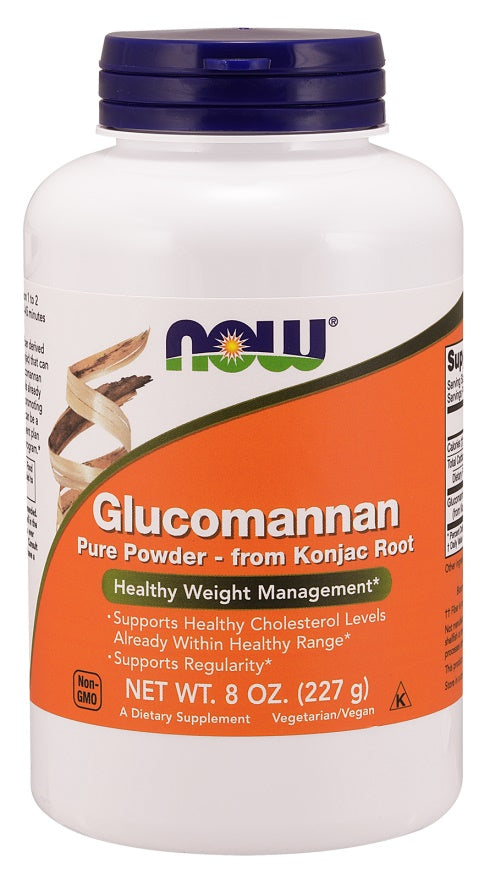 Now Foods Glucomannan from Konjac Root Pure Powder, 227g