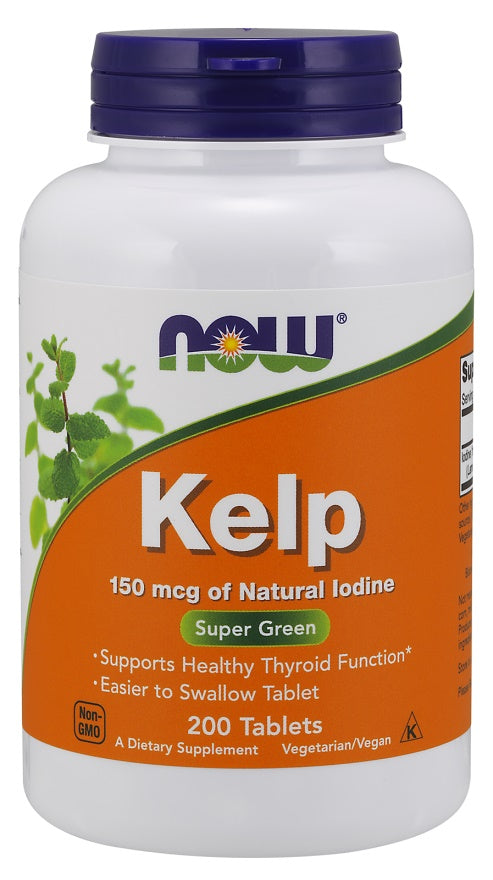 Now Foods Kelp 150mcg, 200 Tablets