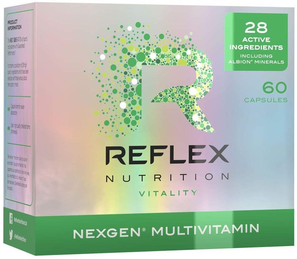 Reflex Nutrition Nexgen Sports Multivitamin, 60 Capsules