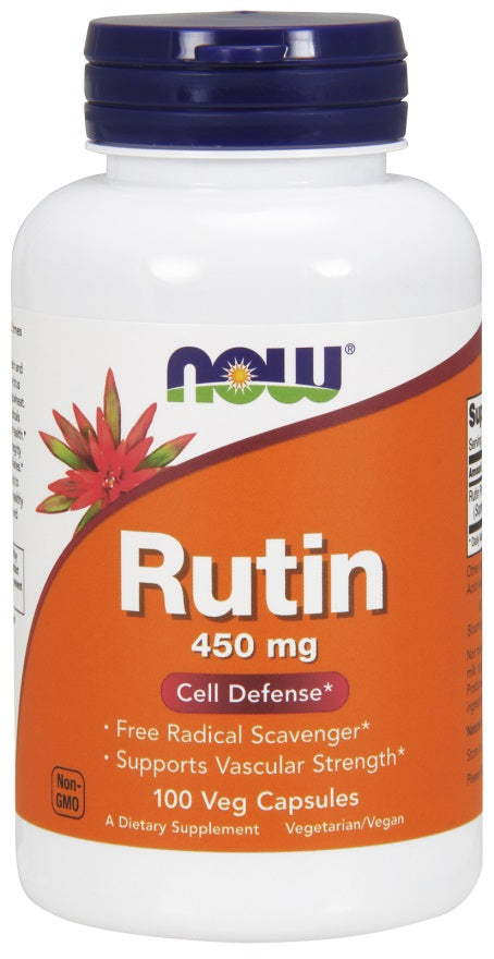 Now Foods Rutin 450mg, 100 vCapsules