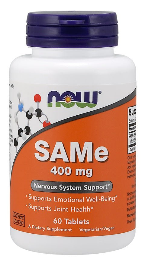 Now Foods SAMe 400mg, 60 Tablets