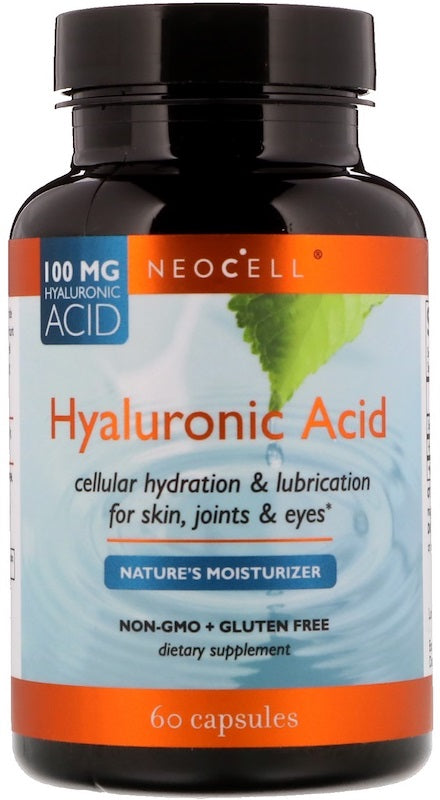 NeoCell Hyaluronic Acid 100mg, 60 Capsules