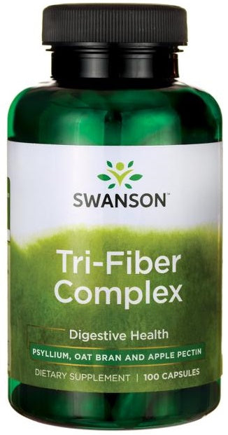 Swanson Tri-Fiber Complex, 100 Capsules