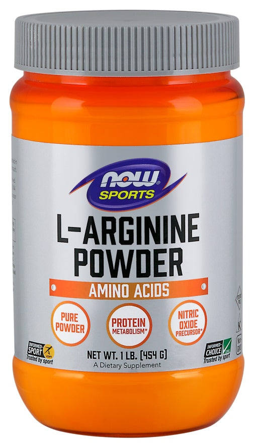 Now Foods L-Arginine Pure Powder, 454g