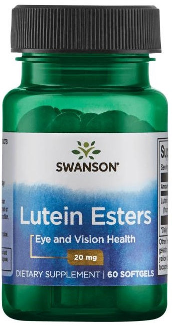Swanson Lutein Esters 20mg, 60 Softgels