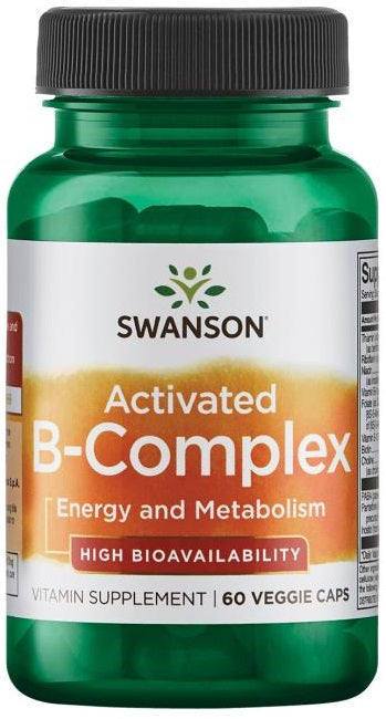 Swanson Activated B-Complex, 60 vCapsules