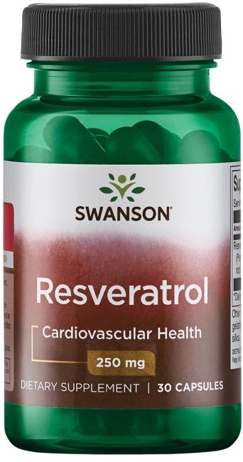 Swanson Resveratrol 250mg, 30 Capsules