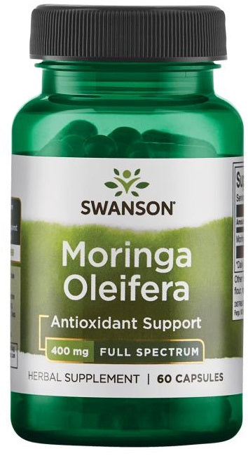 Swanson Moringa Oleifera 400mg, 60 Capsules