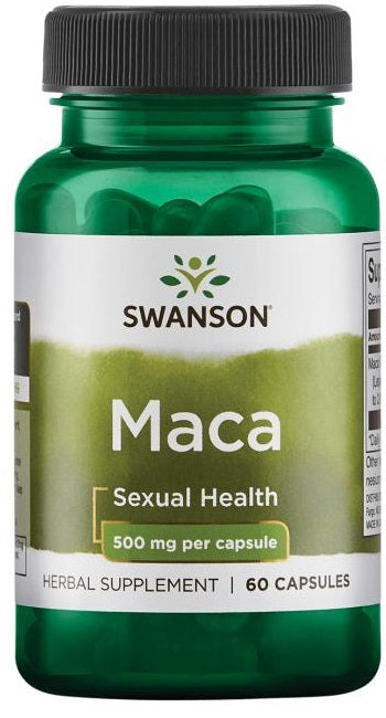 Swanson Maca Extract 500mg, 60 Capsules