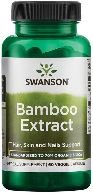 Swanson Bamboo Extract, 60 vCapsules