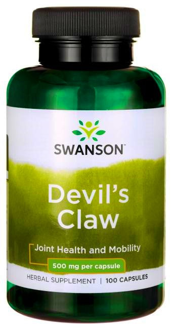 Swanson Devil's Claw 500mg, 100 Capsules