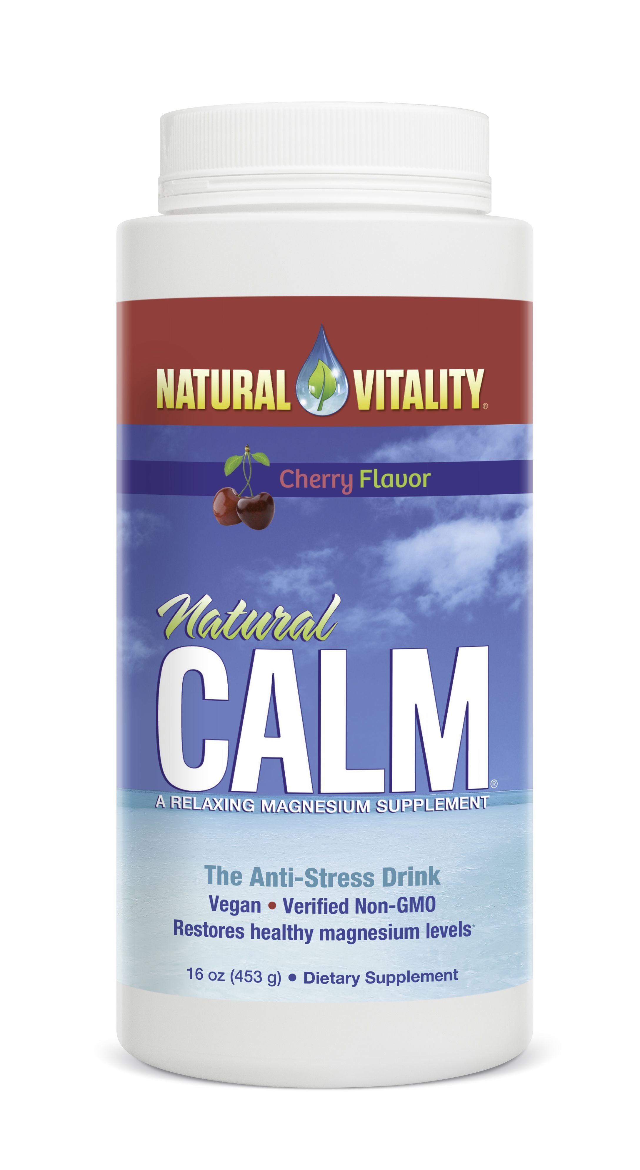 Natural Vitality Natural Calm Cherry, 453g