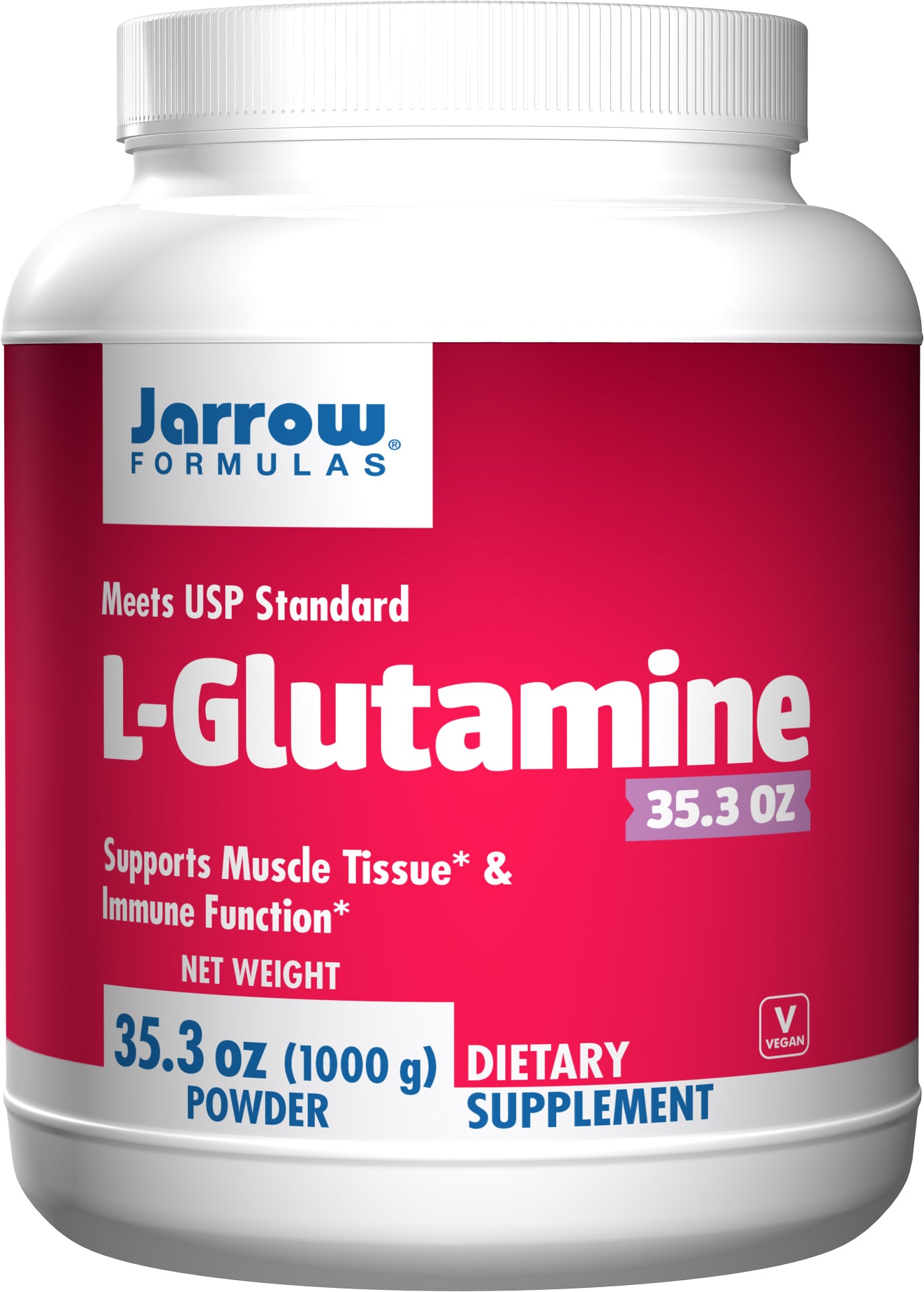 Jarrow Formulas L-Glutamine Powder, 1000g