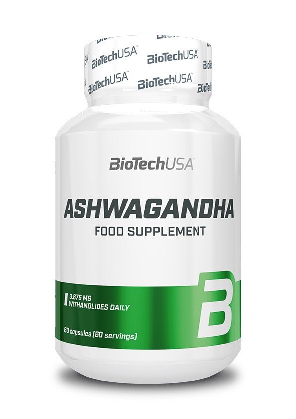 BioTech USA Ashwagandha, 60 Capsules