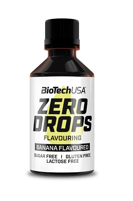 BioTech USA Zero Drops Banana, 50 ml.
