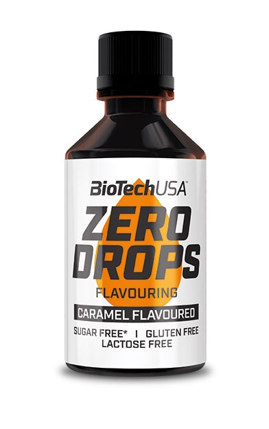 BioTech USA Zero Drops Caramel, 50 ml.