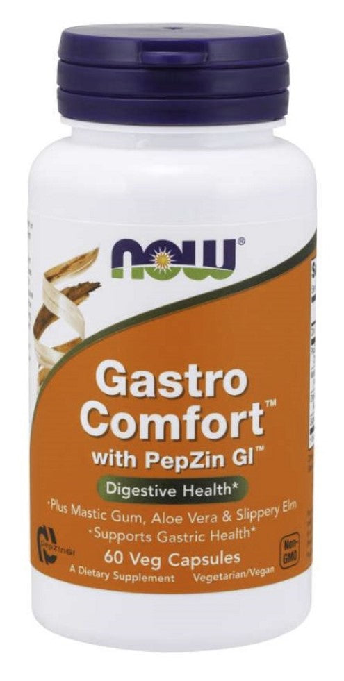 Now Foods Gastro Comfort with PepZin GI, 60 vCapsules
