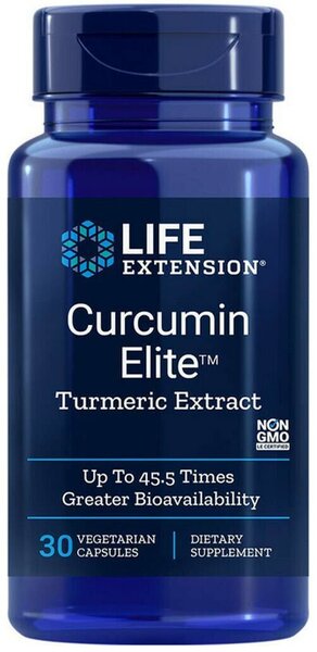 Life Extension Curcumin Elite Turmeric Extract, 60 vCapsules