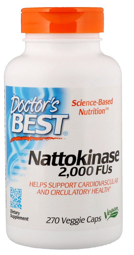 Doctor's Best Nattokinase 2000 FUs, 270 vCapsules
