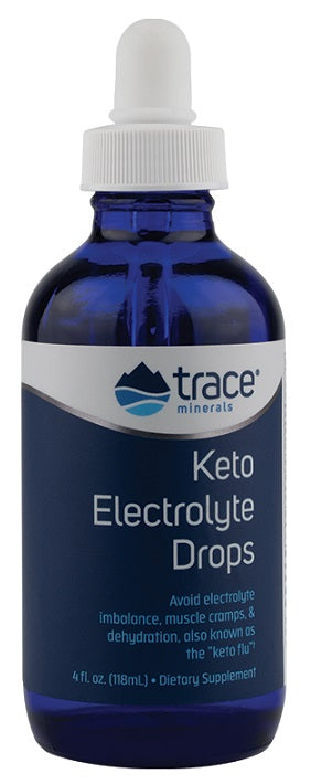 Trace Minerals Keto Electrolyte Drops, 118 ml.