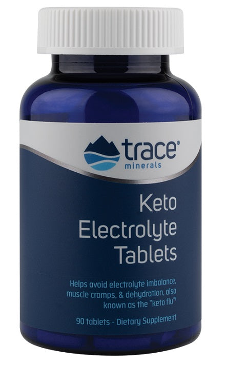 Trace Minerals Keto Electrolyte Tablets, 90 Tablets