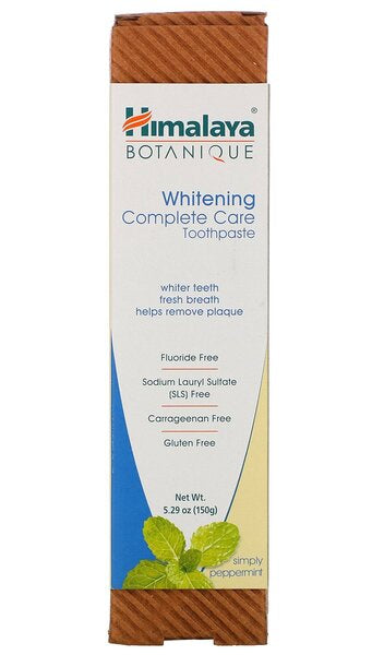 Himalaya Herbals Whitening Complete Care Toothpaste Simply Peppermint, 150g