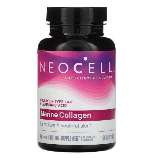 NeoCell Marine Collagen, 120 Capsules