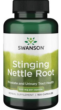 Swanson Stinging Nettle Root 500mg, 100 Capsules