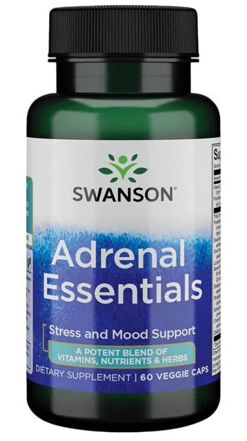 Swanson Adrenal Essentials, 60 vCapsules