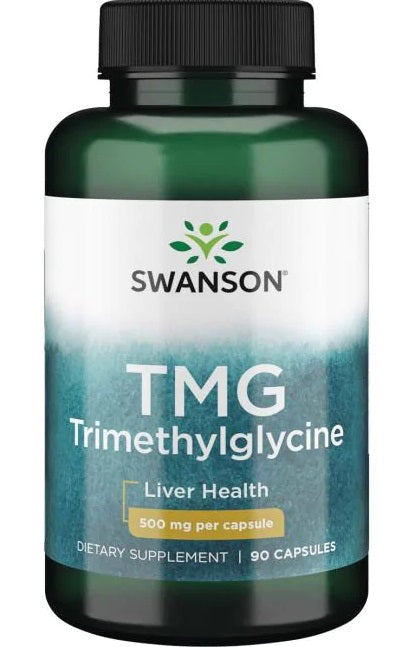 Swanson TMG (Trimethylglycine) 500mg, 90 Capsules