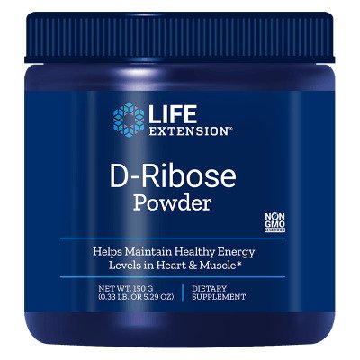 Life Extension D-Ribose Powder, 150g