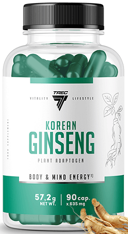 Trec Nutrition Korean Ginseng, 90 Capsules