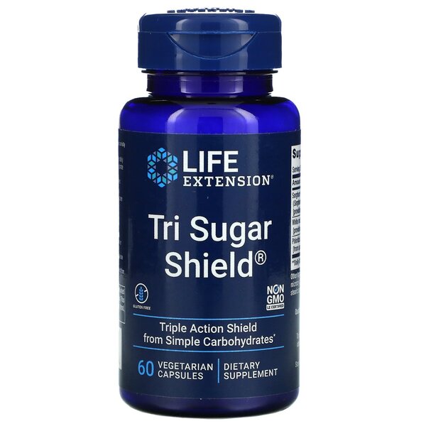 Life Extension Tri Sugar Shield, 60 vCapsules