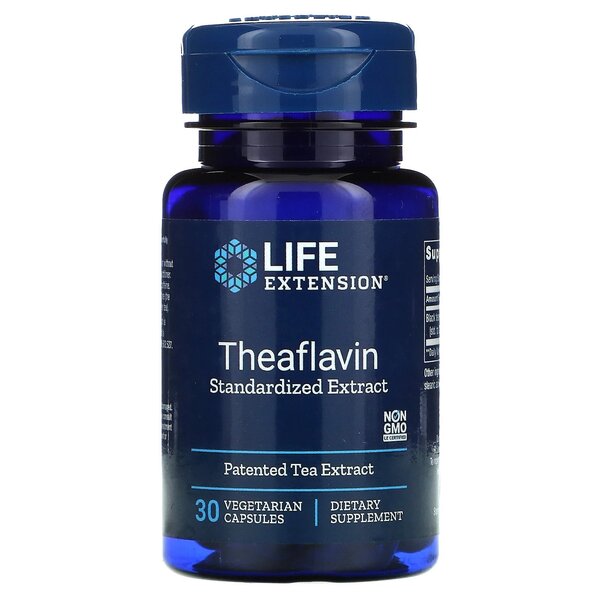 Life Extension Theaflavin Standardized Extract, 30 vCapsules