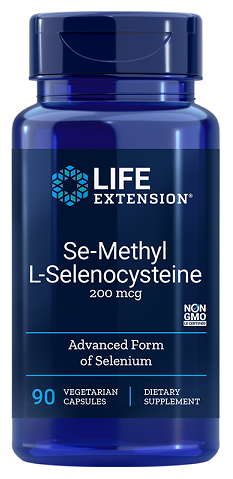 Life Extension Se-Methyl L-Selenocysteine 200mcg, 90 vCapsules