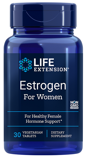 Life Extension Estrogen For Women, 30 Vegetarian Tabs