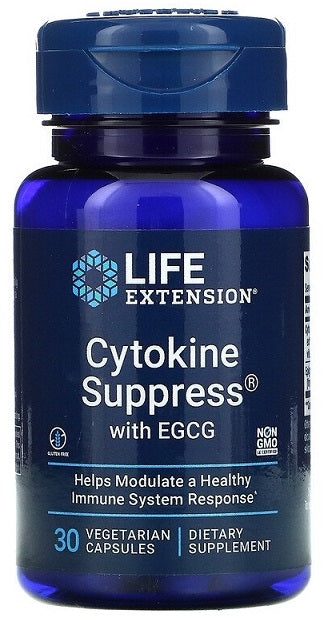 Life Extension Cytokine Suppress with EGCG, 30 vCapsules