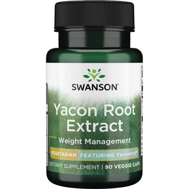 Swanson Yacon Root Extract 100mg, 90 vCapsules