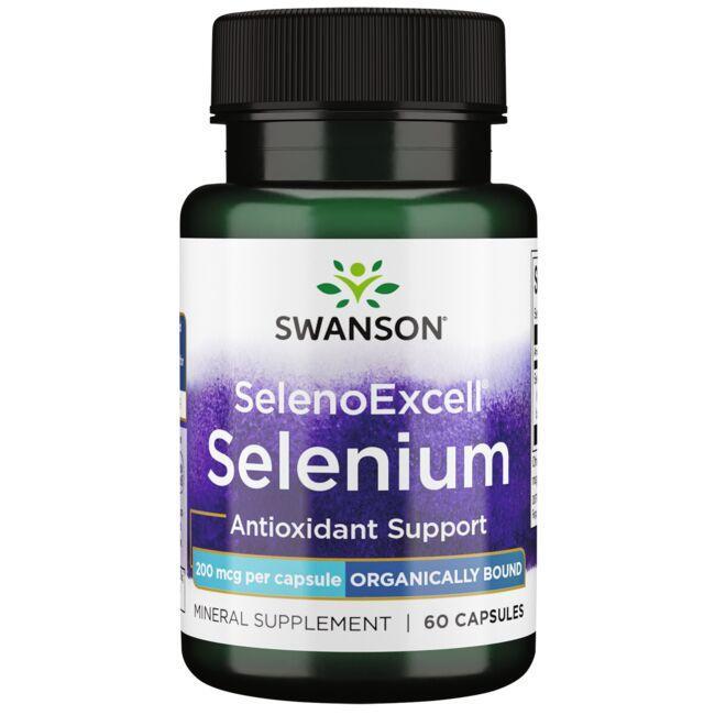 Swanson SelenoExcell Selenium 200mcg, 60 Capsules
