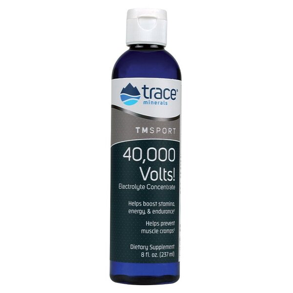Trace Minerals 40000 Volts! Electrolyte Concentrate, 237 ml.
