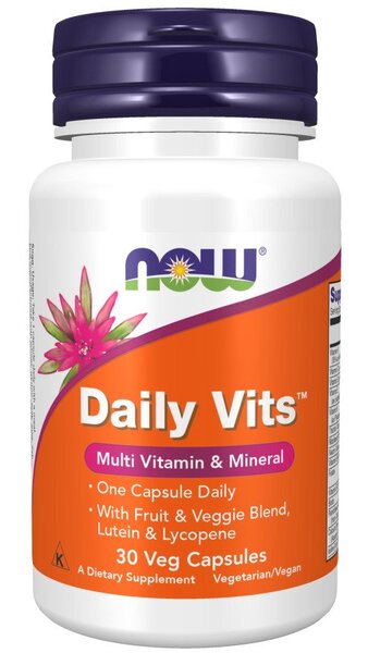 Now Foods Daily Vits, 30 vCapsules