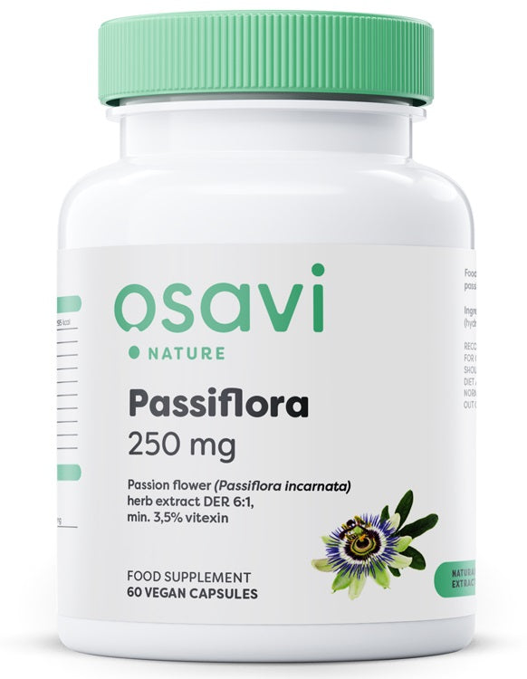 Osavi Passiflora 250mg, 60 vegan Capsules