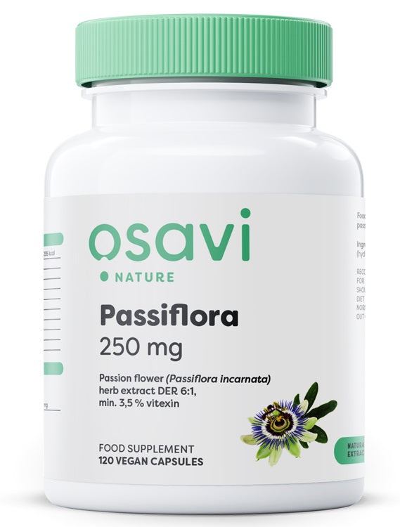 Osavi Passiflora 250mg, 120 vegan Capsules