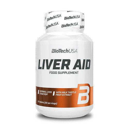 BioTech USA Liver Aid, 60 Tablets
