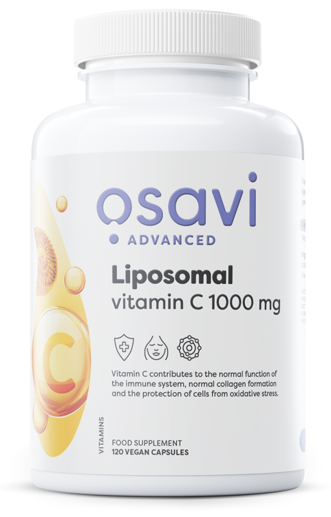 Osavi Liposomal Vitamin C 1000mg, 120 vCapsules