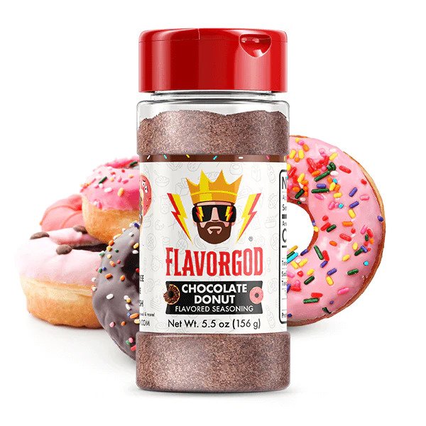 FlavorGod Chocolate Donut Flavored Seasoning, 156g